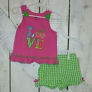 LOVE short set size 4